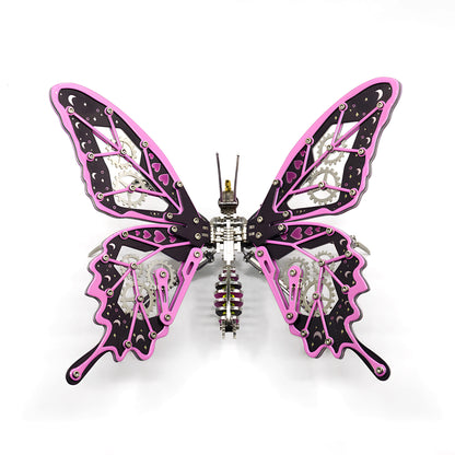 Prism Butterfly – Mechanical Metal Model Kit, DIY Assembly Collectible – 230 Pieces