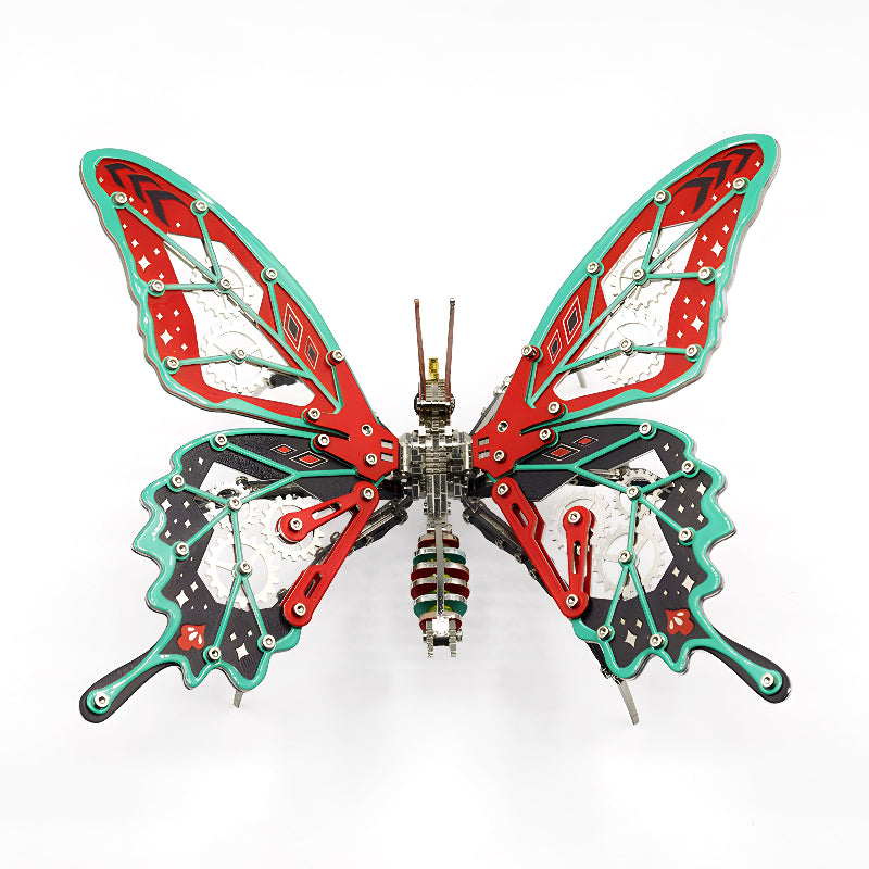 Prism Butterfly – Mechanical Metal Model Kit, DIY Assembly Collectible – 230 Pieces