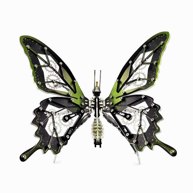 Prism Butterfly – Mechanical Metal Model Kit, DIY Assembly Collectible – 230 Pieces