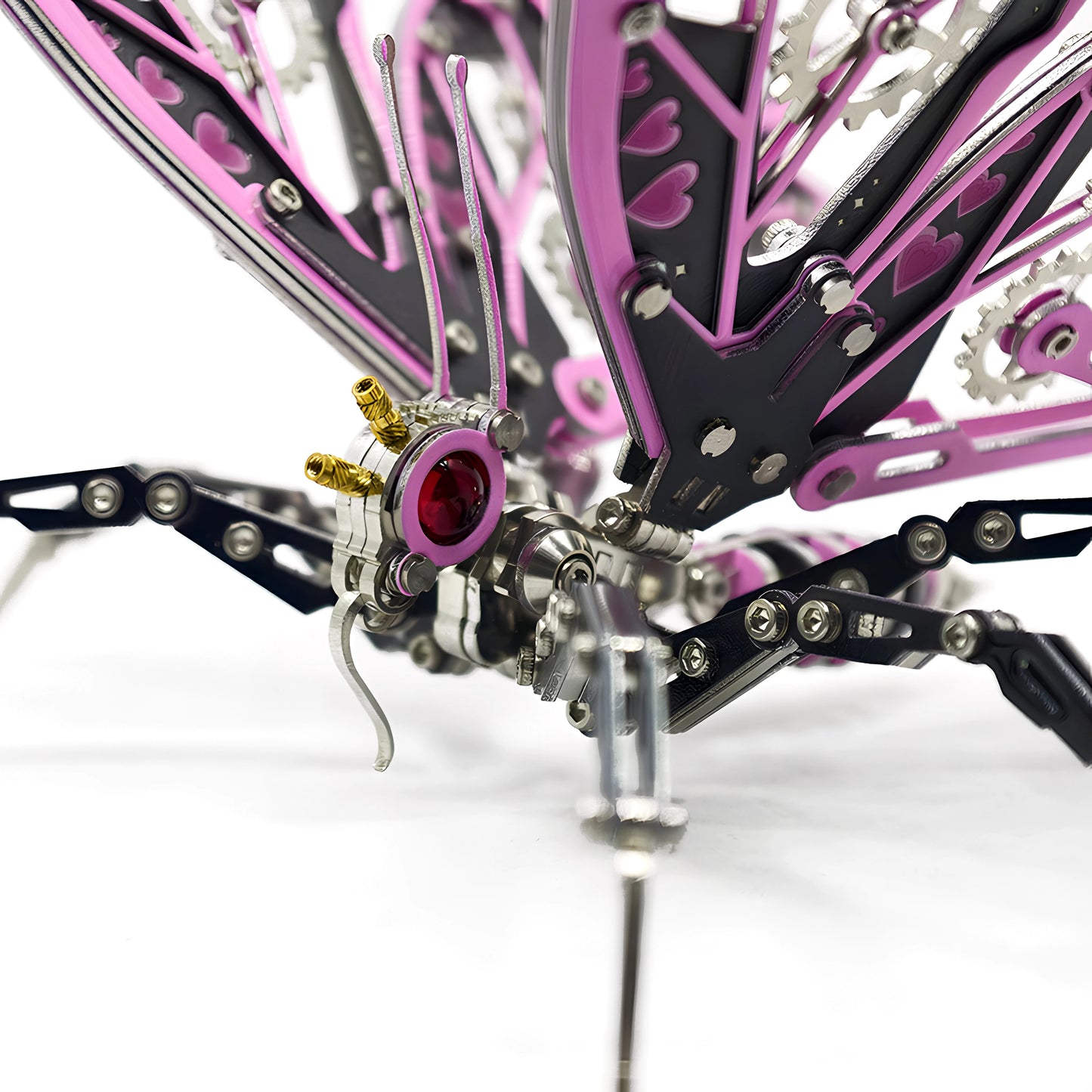 Prism Butterfly – Mechanical Metal Model Kit, DIY Assembly Collectible – 230 Pieces
