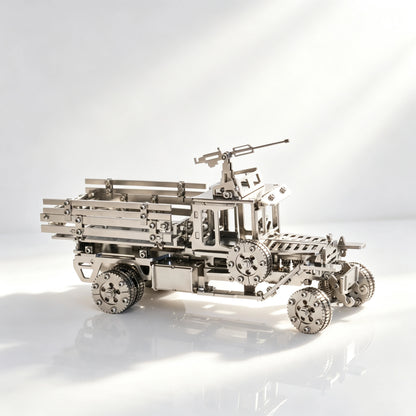 Iron Convoy – Mechanical Metal Model Kit, DIY Assembly Collectible – 556 Pieces