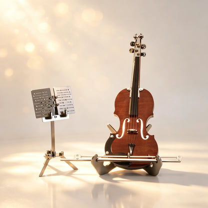 Violin Serenade – Musical 3D Metal Model Kit, DIY Assembly Collectible – 135 Pieces
