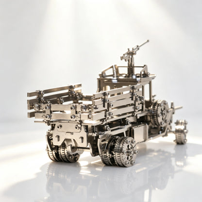 Iron Convoy – Mechanical Metal Model Kit, DIY Assembly Collectible – 556 Pieces