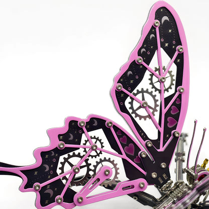 Prism Butterfly – Mechanical Metal Model Kit, DIY Assembly Collectible – 230 Pieces