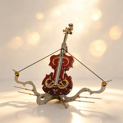 Violin Crossbow – 3D Metal Model Kit, DIY Assembly Collectible – 170 Pieces