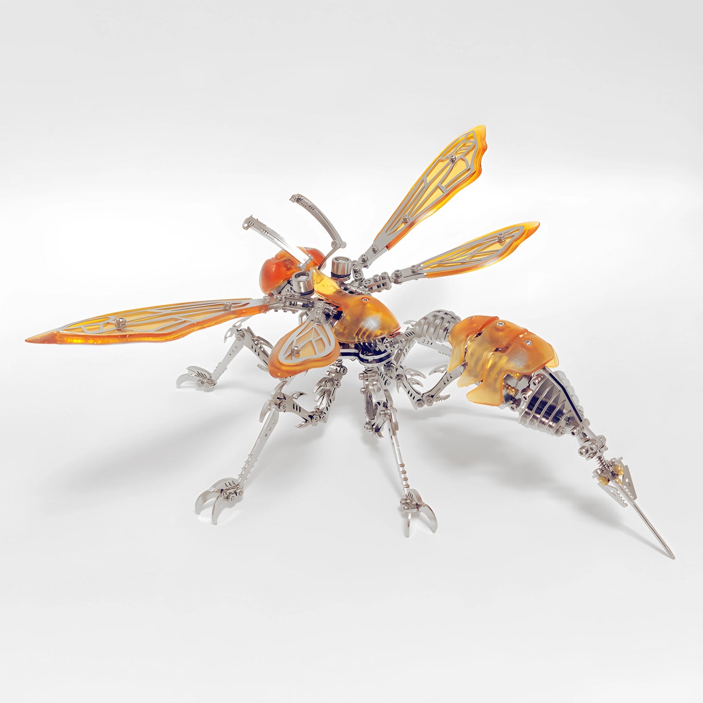 Tri-Armor Hornet 3-in-1 – Mechanical Metal Model Kit, DIY Assembly Collectible – 498 Pieces