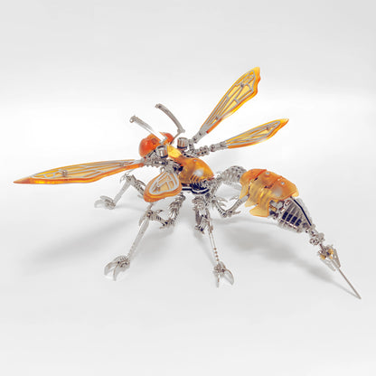 Tri-Armor Hornet 3-in-1 – Mechanical Metal Model Kit, DIY Assembly Collectible – 498 Pieces