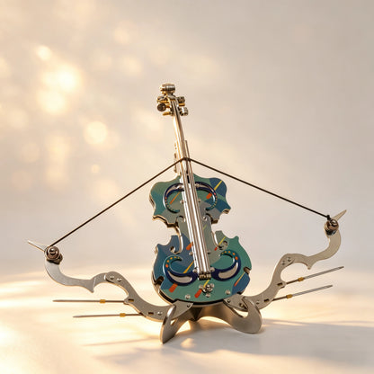 Violin Crossbow – 3D Metal Model Kit, DIY Assembly Collectible – 170 Pieces