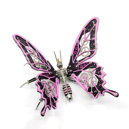 Prism Butterfly – Mechanical Metal Model Kit, DIY Assembly Collectible – 230 Pieces