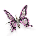 Prism Butterfly – Mechanical Metal Model Kit, DIY Assembly Collectible – 230 Pieces