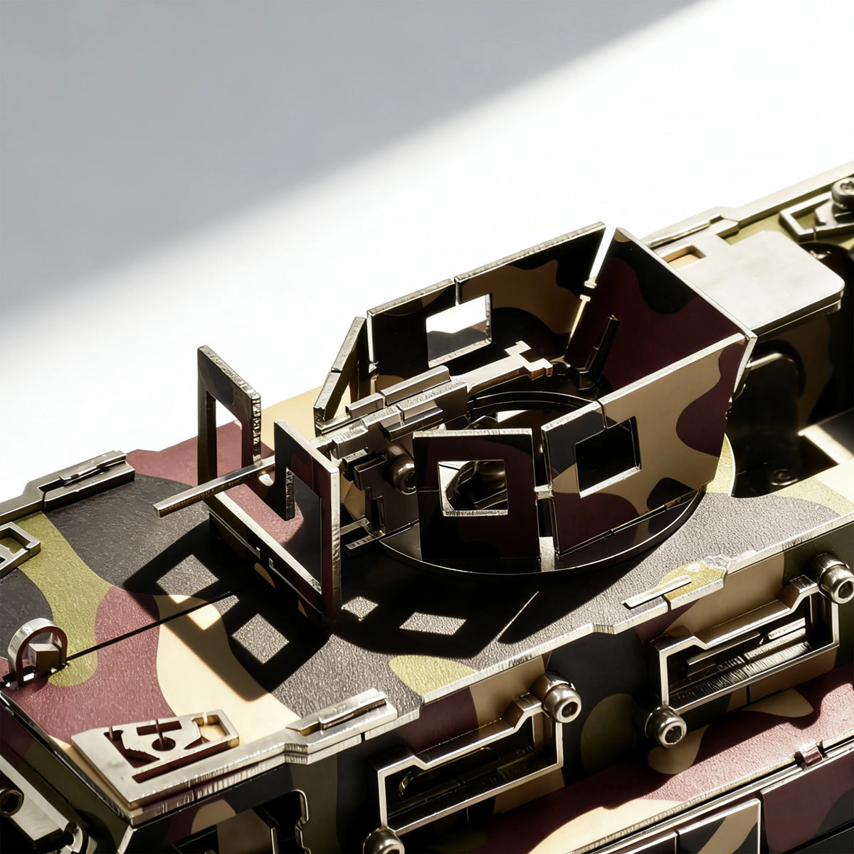 Cougar 6×6 MRAP – Camouflage 3D Metal Model Kit, DIY Assembly Collectible – 581 Pieces