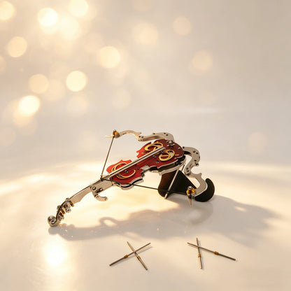 Violin Crossbow – 3D Metal Model Kit, DIY Assembly Collectible – 170 Pieces