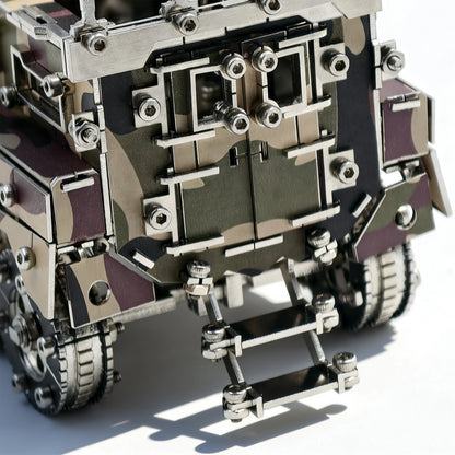 Cougar 6×6 MRAP – Camouflage 3D Metal Model Kit, DIY Assembly Collectible – 581 Pieces