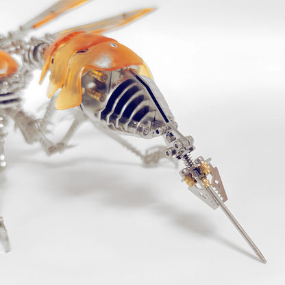 Tri-Armor Hornet 3-in-1 – Mechanical Metal Model Kit, DIY Assembly Collectible – 498 Pieces