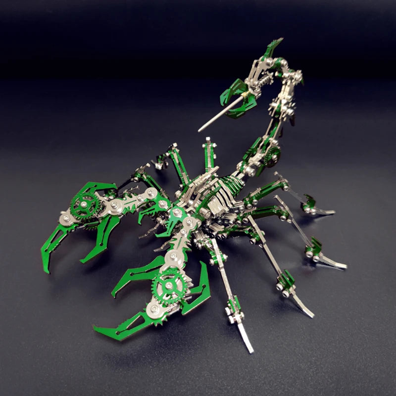 Phantom Scorpion – Mechanical Metal Model Kit, DIY Assembly Collectible – 454 Pieces
