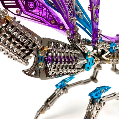 Praying Mantis King – Mechanical Metal Model Kit, DIY Assembly Collectible – 1109 Pieces