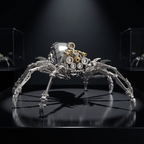 Spider King – Mechanical Metal Model Kit, DIY Assembly Collectible – 510 Pieces