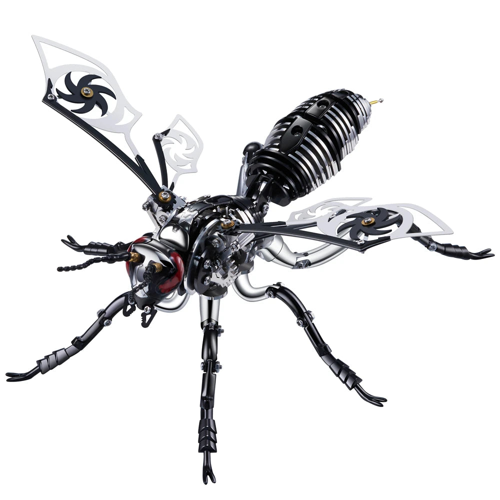 Hornet King – Mechanical Metal Model Kit, DIY Assembly Collectible – 314 Pieces