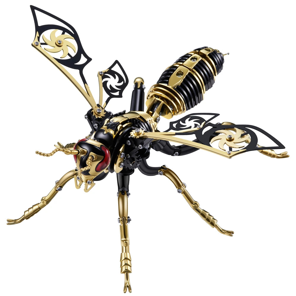 Hornet King – Mechanical Metal Model Kit, DIY Assembly Collectible – 314 Pieces