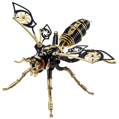 Hornet King – Mechanical Metal Model Kit, DIY Assembly Collectible – 314 Pieces