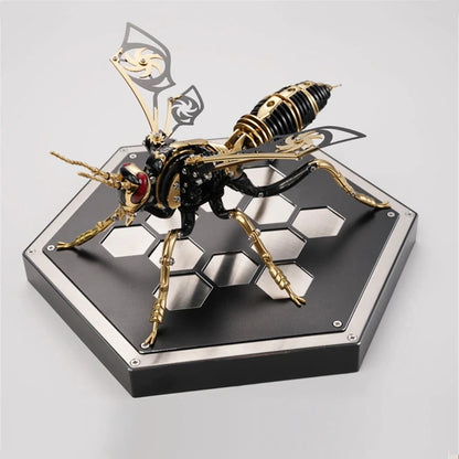Hornet King – Mechanical Metal Model Kit, DIY Assembly Collectible – 314 Pieces