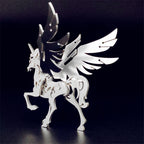 Little Unicorn – Mechanical Metal Model Kit, DIY Assembly Collectible – 23 Pieces