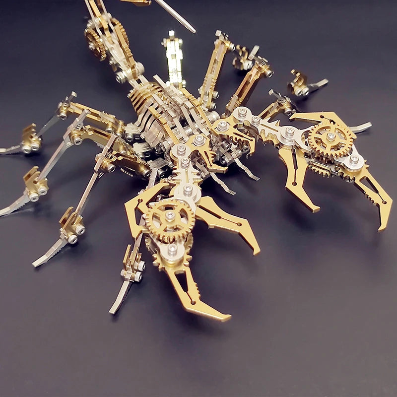 Phantom Scorpion – Mechanical Metal Model Kit, DIY Assembly Collectible – 454 Pieces