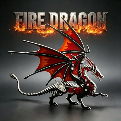 Elemental Dragon – Metal 3D Puzzle Model Kit