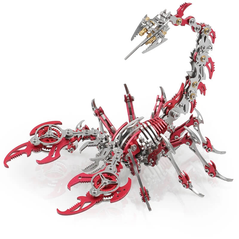 Phantom Scorpion – Mechanical Metal Model Kit, DIY Assembly Collectible – 454 Pieces