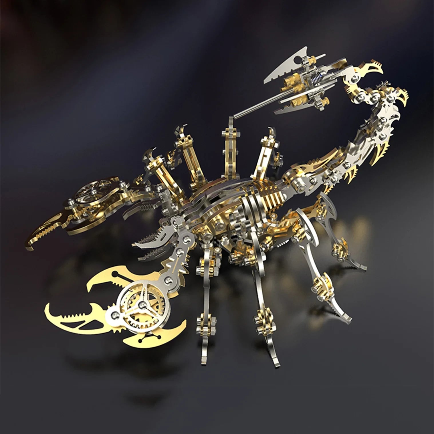 Phantom Scorpion – Mechanical Metal Model Kit, DIY Assembly Collectible – 454 Pieces