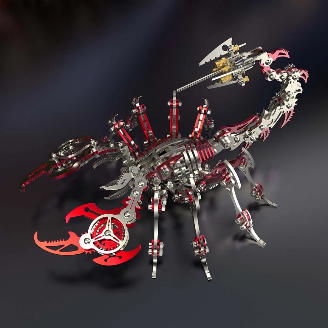 Phantom Scorpion – Mechanical Metal Model Kit, DIY Assembly Collectible – 454 Pieces
