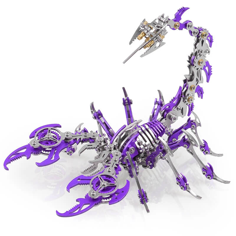 Phantom Scorpion – Mechanical Metal Model Kit, DIY Assembly Collectible – 454 Pieces
