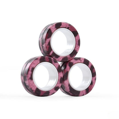 Magnetic Fidget Rings – Fun Stress Relief Toy for Kids & Adults