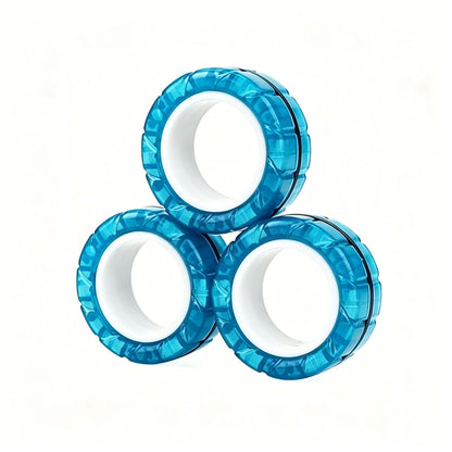 Magnetic Fidget Rings – Fun Stress Relief Toy for Kids & Adults
