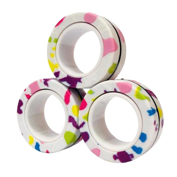 Magnetic Fidget Rings – Fun Stress Relief Toy for Kids & Adults