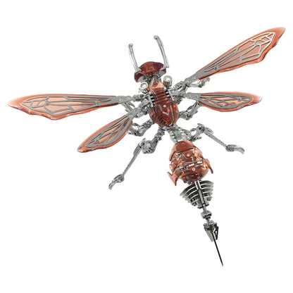Tri-Armor Hornet 3-in-1 – Mechanical Metal Model Kit, DIY Assembly Collectible – 498 Pieces