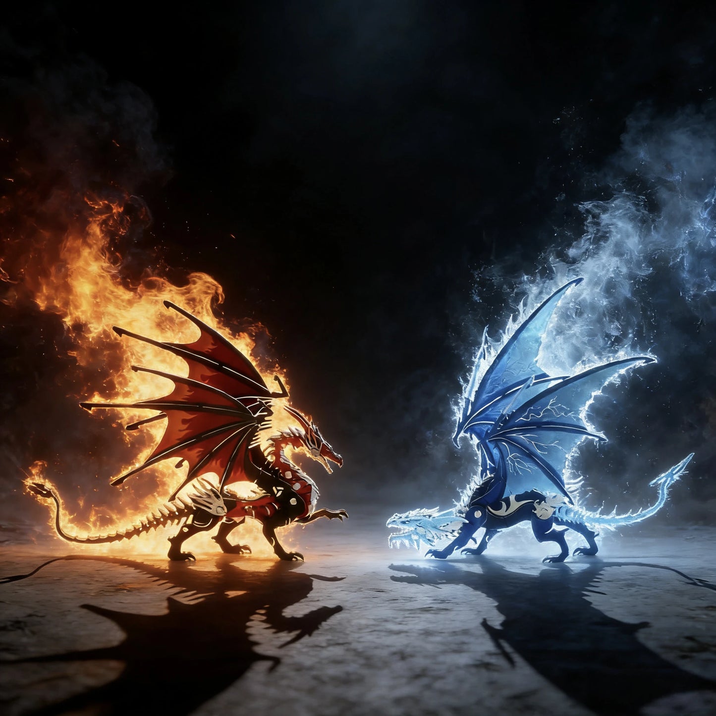Elemental Dragon – Metal 3D Puzzle Model Kit