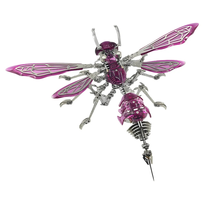Tri-Armor Hornet 3-in-1 – Mechanical Metal Model Kit, DIY Assembly Collectible – 498 Pieces