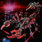 Inferno Scorpion – Mechanical Metal Model Kit, DIY Assembly Collectible – 454 Pieces