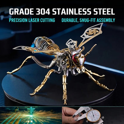 Hornet King – Mechanical Metal Model Kit, DIY Assembly Collectible – 314 Pieces