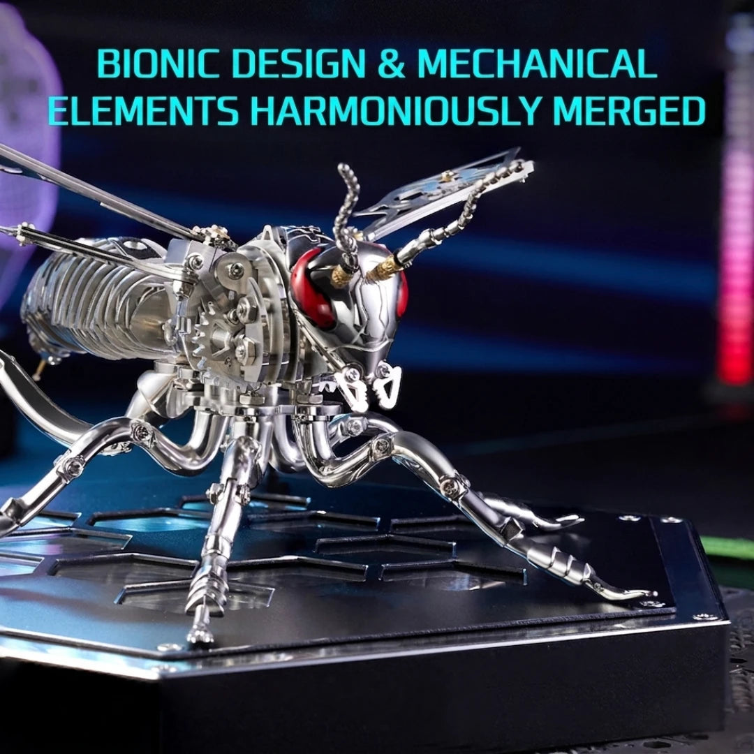 Hornet King – Mechanical Metal Model Kit, DIY Assembly Collectible – 314 Pieces