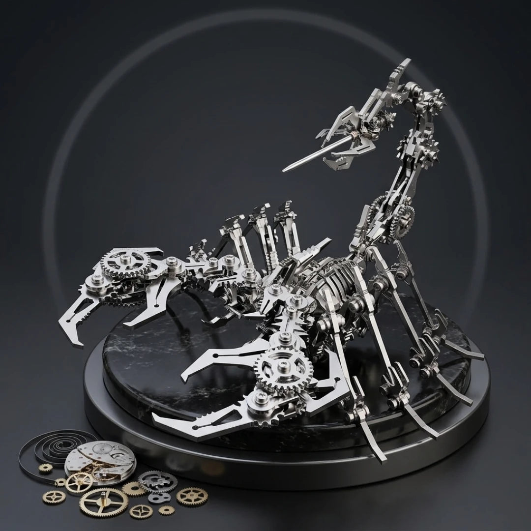 Phantom Scorpion – Mechanical Metal Model Kit, DIY Assembly Collectible – 454 Pieces