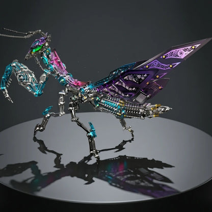 Praying Mantis King – Mechanical Metal Model Kit, DIY Assembly Collectible – 1109 Pieces