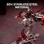 Mechanical Phoenix – Mechanical Metal Model Kit, DIY Assembly Collectible – 358 Pieces