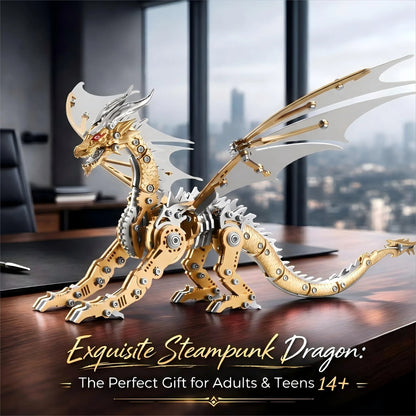 Pteranodon – Mechanical Metal Model Kit, DIY Assembly Collectible – 313 Pieces