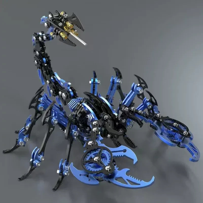 Inferno Skorpion – Mechanischer Metallmodellbausatz, DIY-Sammlerstück zum Zusammenbauen – 454 Teile